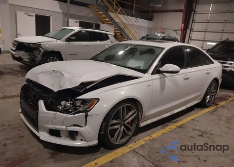 2017 Audi S6 4.0T Premium Plus z USA, uszkodzony, nr VIN WAUFFAFC4HN123148